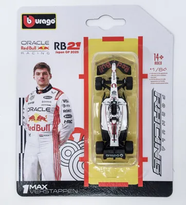 Produktbild von Bburago BBU18-58003VJ - 1/64 Red Bull RB21, Formel 1, GP Japan, 2025, #1, M.