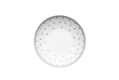 Image de Thun 1794 Assiette creuse, 20 cm, porcelaine tchèque, points bleus, Thun