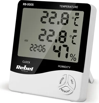 Zdjęcie produktu dla MIE-RB-0005 Stacja pogodowa REBEL RB-0005