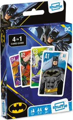 Immagine prodotto di Batman Kartenspiel 4in1 Batman Shuffle Cartamundi
