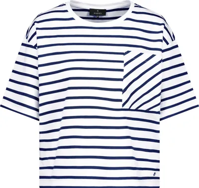 Produktbild von MONARI T-Shirt navy blue ringel navy blue ringel 44