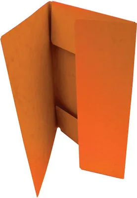 Produktbild von Odkládací mapy prešpánové s chlopněmi  -  oranžová