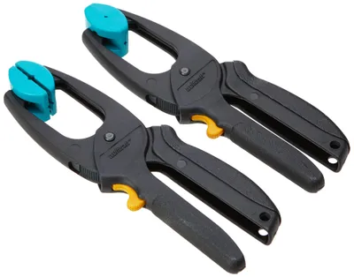 Produktbild von wolfcraft Ratschenzwinge MINI 3453000 – dosierbare Spannkraft für Haushalt und Bastelprojekte
