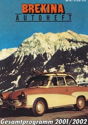 Produktbild von Brekina 12170 - Brekina-Autoheft 2001/2002