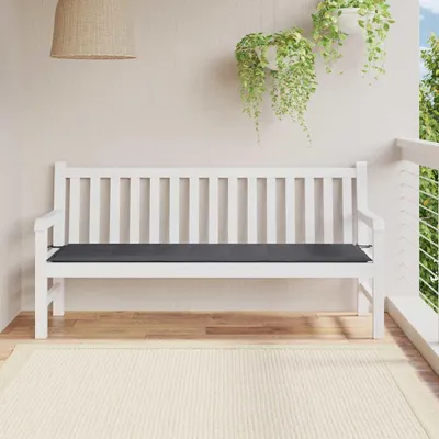 Produktbild von vidaXL Gartenbank-Auflage Anthrazit 180x50x3 cm Oxford-Gewebe