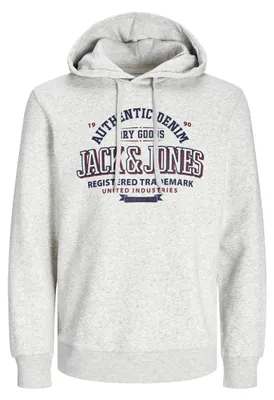Immagine prodotto di JACK & JONES JJELOGO, felpa con cappuccio, 2 colori, taglia 24/25, modello NOOS