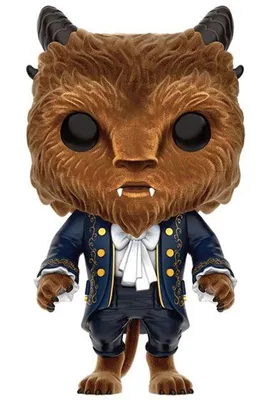 Produktbild von POP! DISNEY: Beauty and the Beast Flocked Beast