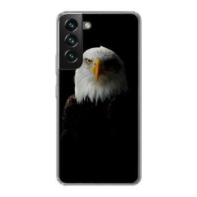 Produktbild von MuchoWow® Handyhülle Schutzhülle Hülle für Samsung Galaxy S22 Plus Adler - Vogel - Schwarz Silikon Softcase Handy Hülle - Schutzabdeckung