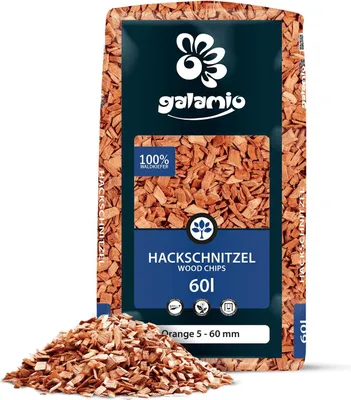 Produktbild von Galamio Holzhackschnitzel Orange 60l
