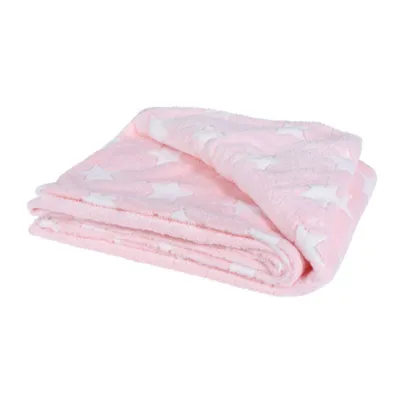 Produktbild von Kuscheldecke beige mit Sternen