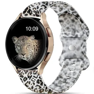 Zdjęcie produktu dla Paski do smartwatcha galaxy watch 4 5 silikonowe przezroczyste 20MM