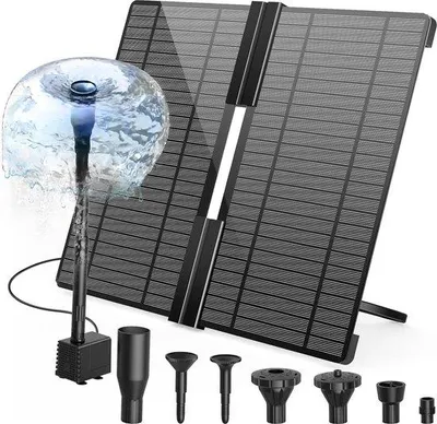Obrázok produktu pre Solárne čerpadlo 20 W pre záhradné jazierko s nastaviteľným podstavcom