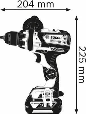 Produktbild von 18V Akku-Schlagbohrschrauber GSB 18V-110 C | 2x Akku 4.0Ah L-Boxx