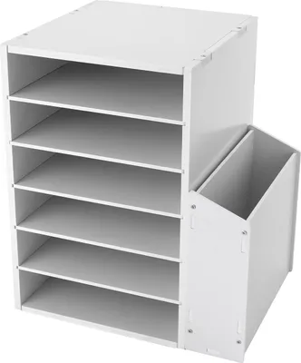 Produktbild von Aktenhalter Weiß  Aktenordner Schreibtisc Organizer
