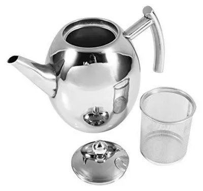 Produktbild von Teekanne Edelstahl mit Siebeinsatz 1L/1,5L