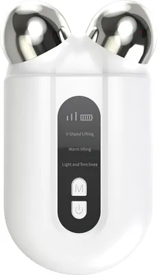 Produktbild von Gesichtsschlankheitsgerät EMS Mikrostrom,Vibration Hautpflege Massager, Wärmebehandlung, 3 Intensitätsstufen,Anti-Aging, Straffung