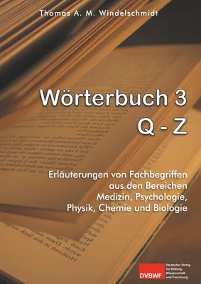 Produktbild von Wörterbuch 3: Q - Z