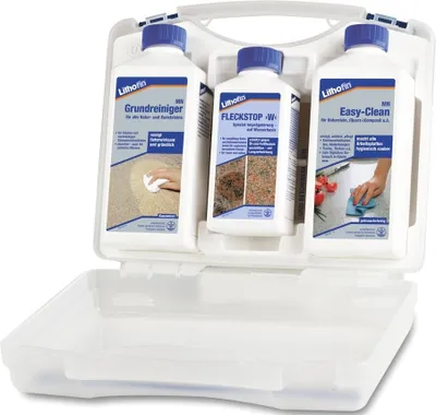 Produktbild von LITHOFIN Pflegeset Naturstein-Arbeitsplatten 3-teilig