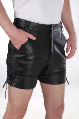 Produktbild von Old Short, kurze Lederhose – Schwarz / 36