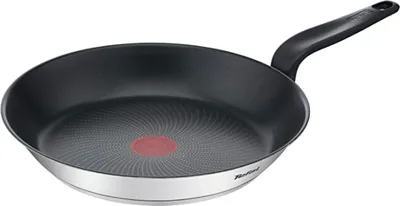 Zdjęcie produktu dla Tefal E3090604, Okrągły, Czarny, Stal nierdzewna, Stal nierdzewna, Ceramika, Prąd elektryczny, Gaz, Indukcja, Chiny, 28 cm