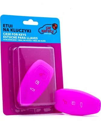 Image de Housse silicone Housse pour clés PINK pour Ford