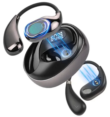 Produktbild von AI Übersetzer Kopfhörer Echtzeit Übersetzungskopfhörer 144 Sprachen Translation Earbuds Bluetooth Open Ear Kopfhörer Übersetzer Echtzeit Translation XG99