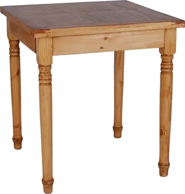 Produktbild von MiaMöbel Esstisch Mexico Möbel 70x70 cm Landhausstil Massivholz Pinie Honig