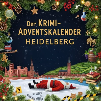 Produktbild von Der Krimi-Adventskalender Heidelberg