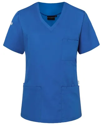 Produktbild von Karlowsky - "Kasack Essential" Arbeitsschürze für Damen, kurzärmlig LT5484 (116,84 cm) (Königsblau)
