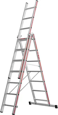 Imagen del producto de Silecomplaza 404721. Escalera multiusos, de tres secciones - SC40 - 3x7