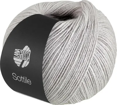 Produktbild von Lana Grossa - Sottile 0025 pastellgrau