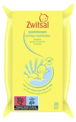 Produktbild von Zwitsal Goedemorgen Feuchttücher (20 Stück)
