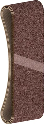 Immagine prodotto di 3 pezzi. Set di nastri abrasivi 65 x 410 mm, 60, 80, 100