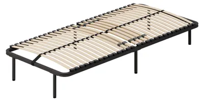 Produktbild von i-flair Metallbett 100x200 cm GRACE mit Lattenrost und abnehmbaren Füßen