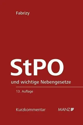 Produktbild von StPO Strafprozessordnung