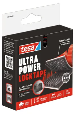 Obrázok produktu pre TESA 552330000200, Čierna, Červená, 25 mm, 1000 mm, 1 kusov, Box