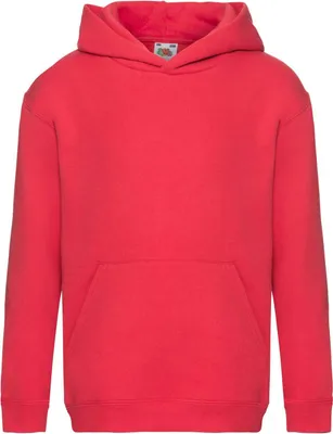 Produktbild von Fruit Of The Loom Kinder Kapuzen Pullover Premium 70/30 RW3303 (12/13 Jahre) (Rot)