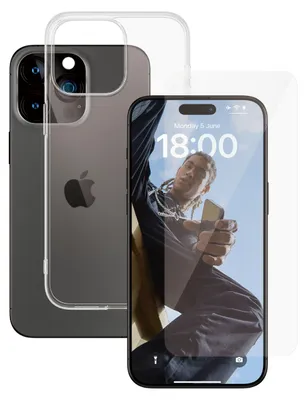 Image de SAFE. by PanzerGlass™ Kit de protection 2 en 1 pour Apple iPhone 15 Pro Max