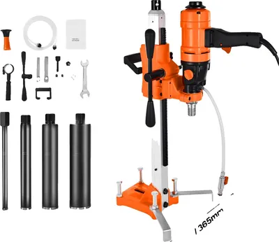 Obrázek produktu pro Jádrová vrtačka, 1800W motor, dvourychlostní provoz, 1500W stojan