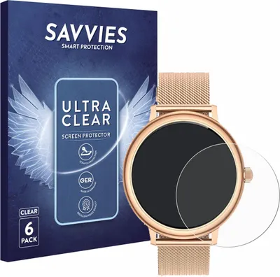 Produktbild von 6x Für Ruxingx AK98 1.19" Schutzfolie Savvies Displayschutz Display Schutz Folie Klar Transparent