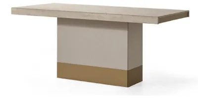 Produktbild von Esstisch Tisch Esszimmer Garnitur Design Luxus Modern Tische Beige Esstische