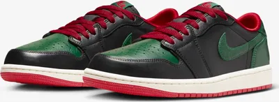 Obrázek produktu pro Nike Jordan 1 Low OG "Gorge Green Varsity Red" Green/Red/Black, Velikost: 42