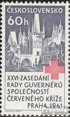 Produktbild von Briefmarken Tschechoslowakei 1961 Mi 1292 (kompl.Ausg.) postfrisch Rotes Kreuz