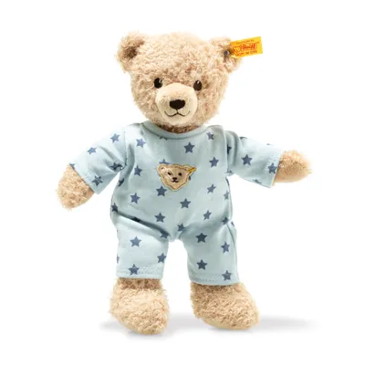 Produktbild von Steiff  Teddybaer Baby Junge 25 beige/ blau 241642