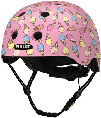 Produktbild von MELON Kinderfahrradhelm Urban Active, ice cream matt