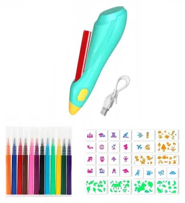 Produktbild von AFF 4243 Airbrush, elektrisches Sprühmal-Set