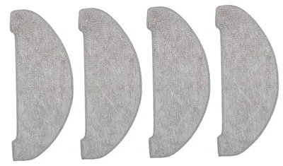 4er-Pack Mikrofasertücher für Vexilar W9 Roboterstaubsauger