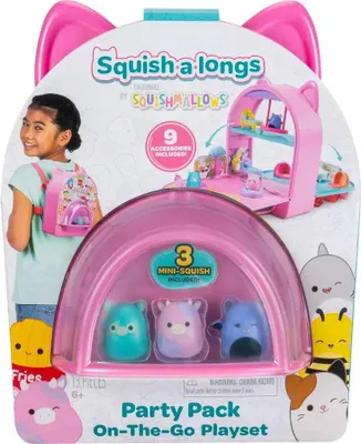 Zdjęcie produktu dla SQUISH A LONGS – Zestaw z Figurkami Plecak – Przygoda w kieszeni dla małych odkrywców!