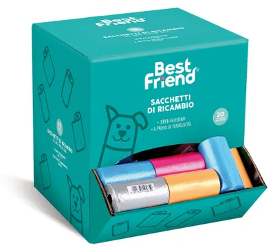 Produktbild von 1600 Auslaufsichere Hundekotbeutel in Bunter Verpackung
