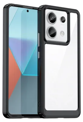 Image de Coque de protection en TPU pour Xiaomi Redmi Note 13 Pro Plus, accessoire, noir